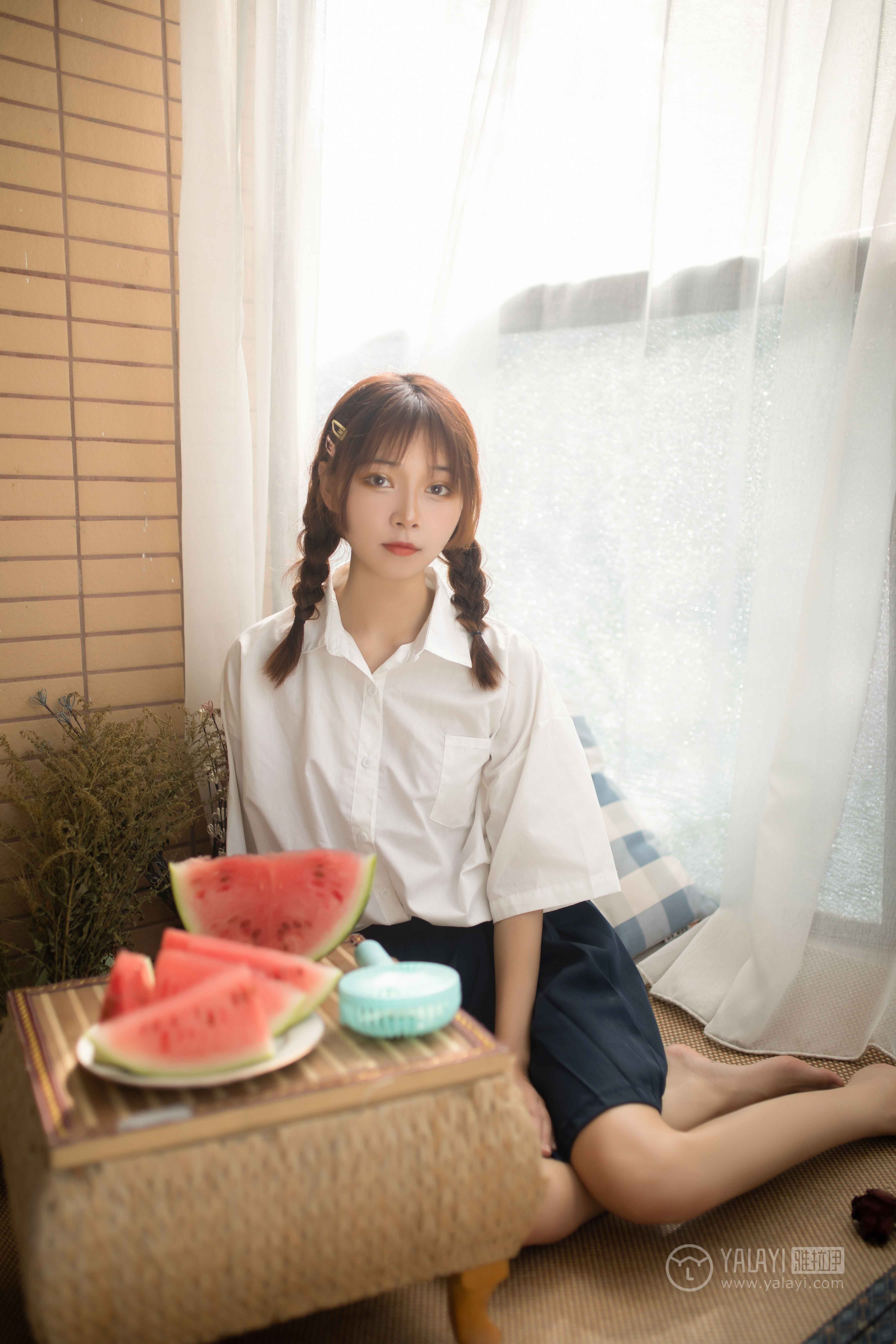 [YALAYI雅拉伊]2019.07.18No.342与她的夏日恋爱暄暄插图9